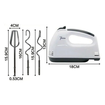 BATIDORA DE MANO 7 VELOCIDADES PORTÁTIL
